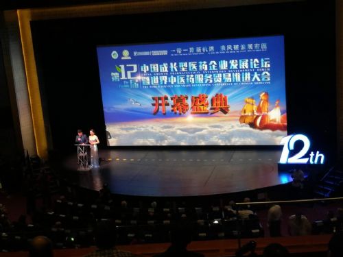 第十二届中国成长型医药企业发展论坛系列报道之三：_第十二届中国成长型医药企业发展论坛暨世界中医药服务贸易推进大会开幕
